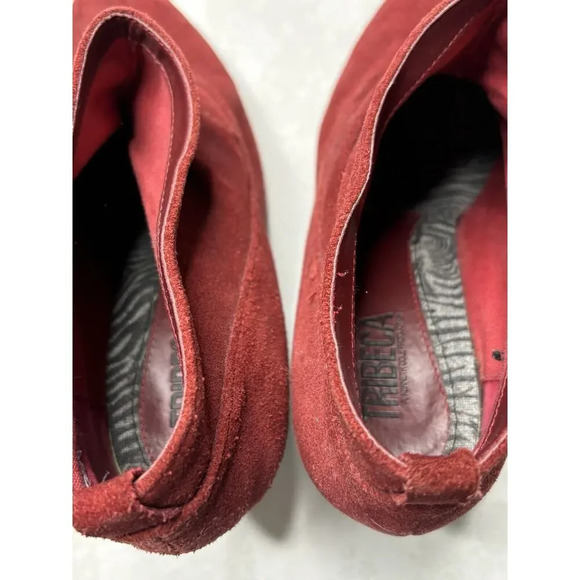 TRIBECA RED/MAROON WOMENS, US 10 - Picture 7 of 9